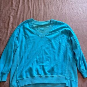 Aerie V-Neck Lightweight Sweatshirt